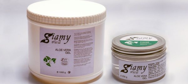 Aloe Vera Gel SIAMY for healthy hair, face and body skin