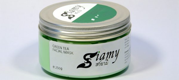 Facial mask Green Tea Siamy for radiant and tightened skin