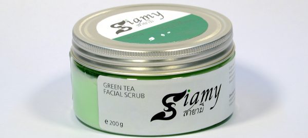 Facial scrub Green Tea Siamy for simply perfect skin